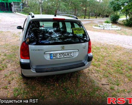 Серый Пежо 307, объемом двигателя 1.6 л и пробегом 286 тыс. км за 4500 $, фото 3 на Automoto.ua