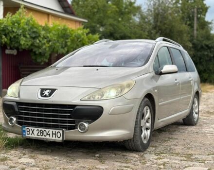 Серый Пежо 307, объемом двигателя 1.6 л и пробегом 303 тыс. км за 4200 $, фото 3 на Automoto.ua