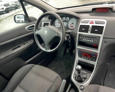 Сірий Пежо 307, об'ємом двигуна 1.6 л та пробігом 208 тис. км за 4190 $, фото 37 на Automoto.ua