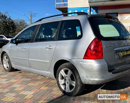 Серый Пежо 307, объемом двигателя 2 л и пробегом 333 тыс. км за 5500 $, фото 3 на Automoto.ua