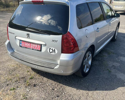 Серый Пежо 307, объемом двигателя 2 л и пробегом 195 тыс. км за 6100 $, фото 2 на Automoto.ua