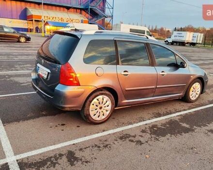 Серый Пежо 307, объемом двигателя 2 л и пробегом 365 тыс. км за 3900 $, фото 10 на Automoto.ua