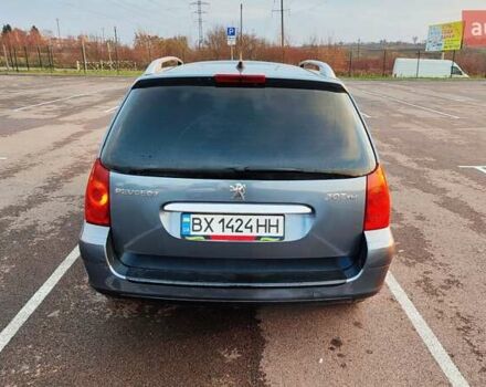 Серый Пежо 307, объемом двигателя 2 л и пробегом 365 тыс. км за 3900 $, фото 9 на Automoto.ua