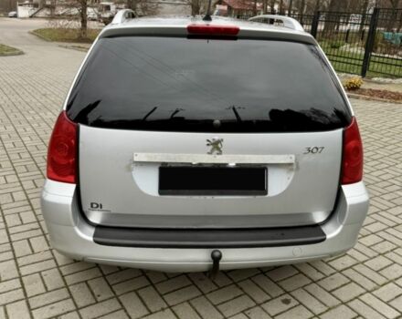 Серый Пежо 307, объемом двигателя 2 л и пробегом 210 тыс. км за 3950 $, фото 3 на Automoto.ua