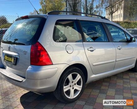 Серый Пежо 307, объемом двигателя 2 л и пробегом 333 тыс. км за 5500 $, фото 5 на Automoto.ua