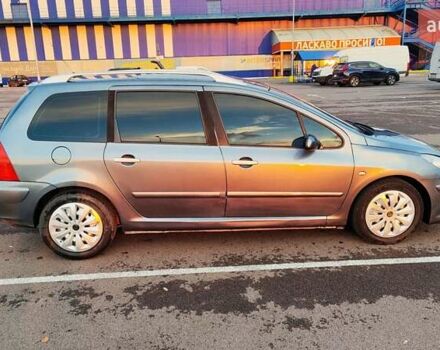 Серый Пежо 307, объемом двигателя 2 л и пробегом 365 тыс. км за 3900 $, фото 1 на Automoto.ua