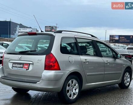 Серый Пежо 307, объемом двигателя 1.6 л и пробегом 208 тыс. км за 4190 $, фото 8 на Automoto.ua