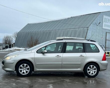 Сірий Пежо 307, об'ємом двигуна 1.6 л та пробігом 208 тис. км за 4190 $, фото 3 на Automoto.ua