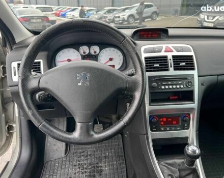 Сірий Пежо 307, об'ємом двигуна 1.6 л та пробігом 208 тис. км за 4190 $, фото 21 на Automoto.ua