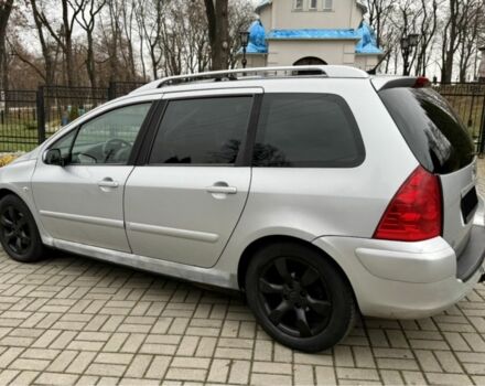 Серый Пежо 307, объемом двигателя 2 л и пробегом 210 тыс. км за 3950 $, фото 4 на Automoto.ua
