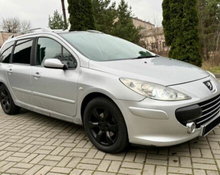 Серый Пежо 307, объемом двигателя 2 л и пробегом 210 тыс. км за 3950 $, фото 1 на Automoto.ua
