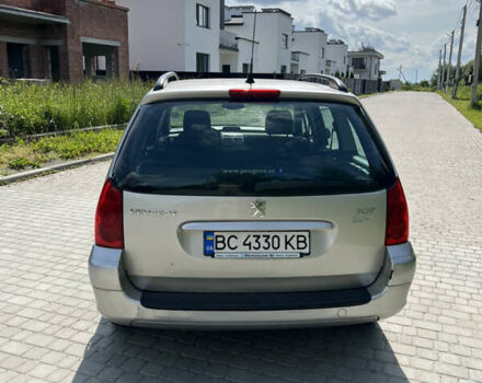 Серый Пежо 307, объемом двигателя 1.6 л и пробегом 205 тыс. км за 4500 $, фото 5 на Automoto.ua