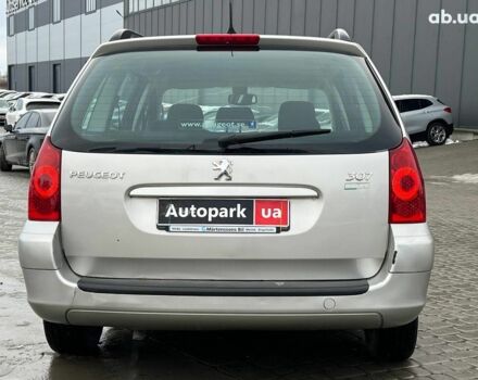 Сірий Пежо 307, об'ємом двигуна 1.6 л та пробігом 208 тис. км за 4190 $, фото 7 на Automoto.ua