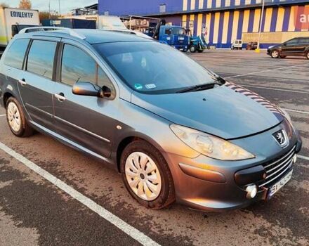 Серый Пежо 307, объемом двигателя 2 л и пробегом 365 тыс. км за 3900 $, фото 8 на Automoto.ua