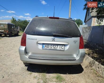 Серый Пежо 307, объемом двигателя 1.97 л и пробегом 336 тыс. км за 5100 $, фото 10 на Automoto.ua