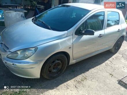 Сірий Пежо 307, об'ємом двигуна 2 л та пробігом 367 тис. км за 1600 $, фото 1 на Automoto.ua