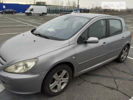 Сірий Пежо 307, об'ємом двигуна 1.59 л та пробігом 84 тис. км за 4500 $, фото 1 на Automoto.ua