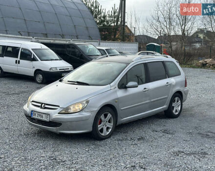 Серый Пежо 307, объемом двигателя 2 л и пробегом 351 тыс. км за 2550 $, фото 1 на Automoto.ua