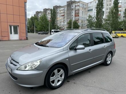 Серый Пежо 307, объемом двигателя 2 л и пробегом 257 тыс. км за 2800 $, фото 1 на Automoto.ua