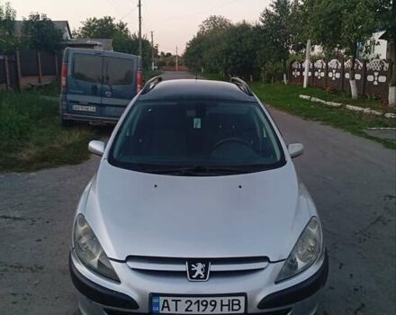 Сірий Пежо 307, об'ємом двигуна 2 л та пробігом 400 тис. км за 3300 $, фото 1 на Automoto.ua