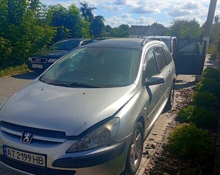 Сірий Пежо 307, об'ємом двигуна 2 л та пробігом 400 тис. км за 2650 $, фото 1 на Automoto.ua