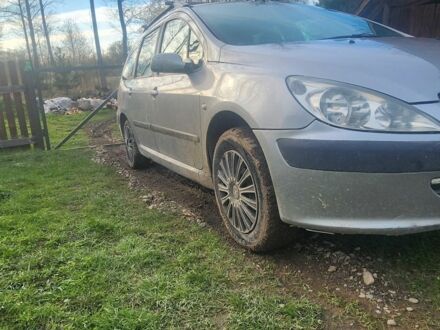 Пежо 307 2002 у Богородчанах на Automoto.ua Сірий Пежо 307, об'ємом двигуна 2 л та пробігом 300 тис. км за 2600 $, фото 1 на Automoto.ua