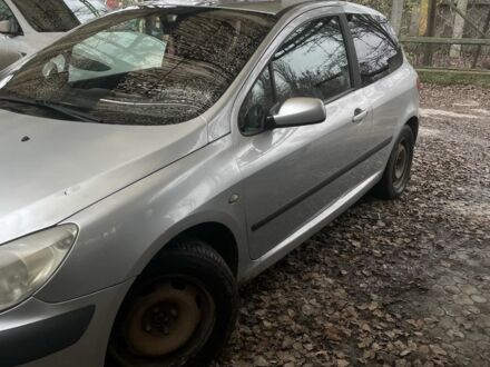 Серый Пежо 307, объемом двигателя 1.4 л и пробегом 225 тыс. км за 3450 $, фото 1 на Automoto.ua