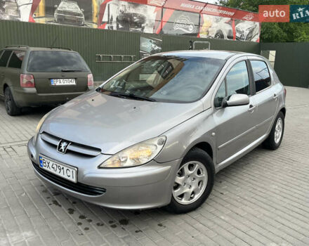 Сірий Пежо 307, об'ємом двигуна 2 л та пробігом 300 тис. км за 5500 $, фото 1 на Automoto.ua