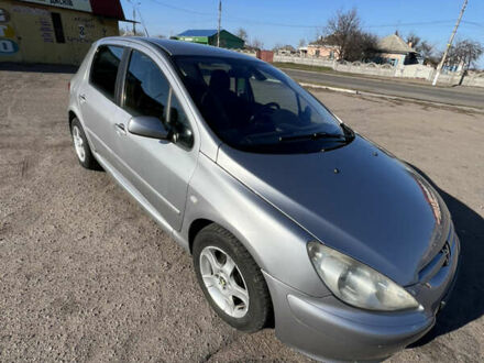 Пежо 307 2002 у Чернобае на Automoto.ua Сірий Пежо 307, об'ємом двигуна 1.59 л та пробігом 183 тис. км за 4000 $, фото 1 на Automoto.ua
