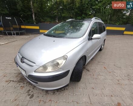 Серый Пежо 307, объемом двигателя 2 л и пробегом 407 тыс. км за 2600 $, фото 1 на Automoto.ua