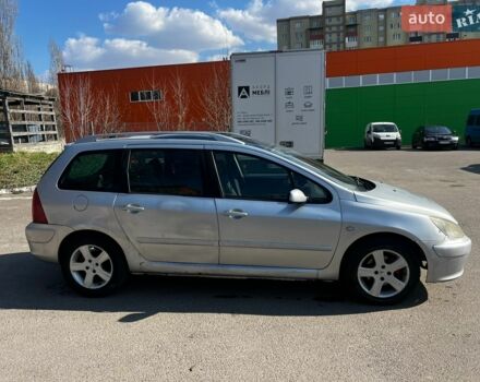Серый Пежо 307, объемом двигателя 2 л и пробегом 350 тыс. км за 2299 $, фото 1 на Automoto.ua
