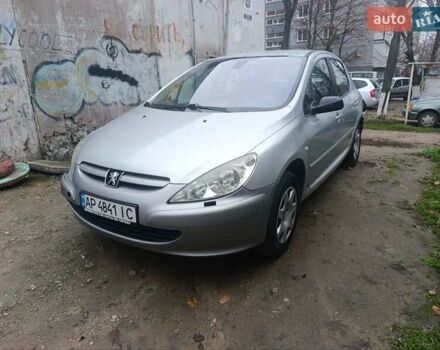 Сірий Пежо 307, об'ємом двигуна 1.6 л та пробігом 288 тис. км за 3850 $, фото 1 на Automoto.ua