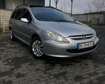 Серый Пежо 307, объемом двигателя 2 л и пробегом 285 тыс. км за 3450 $, фото 1 на Automoto.ua