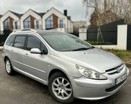 Серый Пежо 307, объемом двигателя 2 л и пробегом 249 тыс. км за 4450 $, фото 1 на Automoto.ua