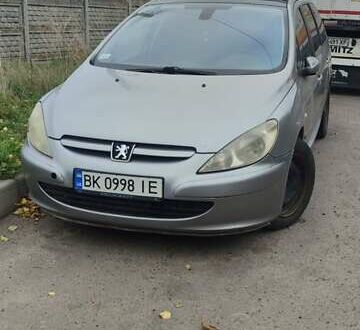 Серый Пежо 307, объемом двигателя 2.01 л и пробегом 324 тыс. км за 3000 $, фото 1 на Automoto.ua