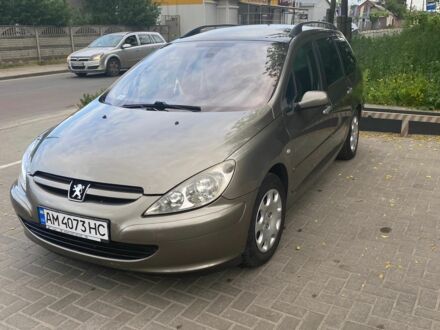 Сірий Пежо 307, об'ємом двигуна 2 л та пробігом 261 тис. км за 4000 $, фото 1 на Automoto.ua