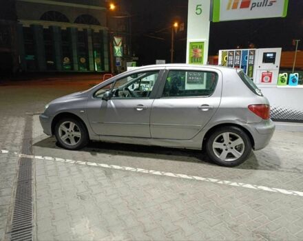 Серый Пежо 307, объемом двигателя 2 л и пробегом 350 тыс. км за 3300 $, фото 1 на Automoto.ua