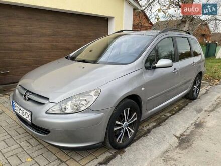 Серый Пежо 307, объемом двигателя 2 л и пробегом 227 тыс. км за 4800 $, фото 1 на Automoto.ua