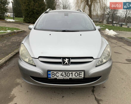 Сірий Пежо 307, об'ємом двигуна 1.59 л та пробігом 300 тис. км за 2000 $, фото 1 на Automoto.ua