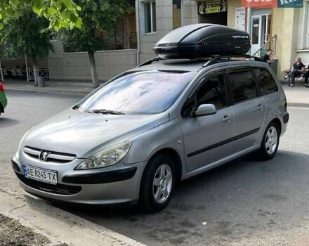 Серый Пежо 307, объемом двигателя 1.59 л и пробегом 192 тыс. км за 4500 $, фото 1 на Automoto.ua