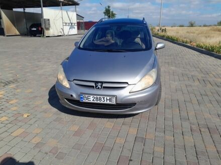 Сірий Пежо 307, об'ємом двигуна 2 л та пробігом 10 тис. км за 2800 $, фото 1 на Automoto.ua