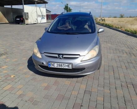 Сірий Пежо 307, об'ємом двигуна 2 л та пробігом 10 тис. км за 2800 $, фото 1 на Automoto.ua