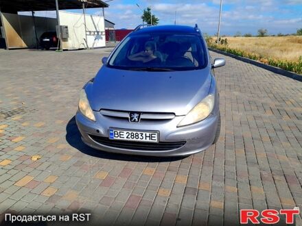 Пежо 307 2003 в Николаеве на Automoto.ua Серый Пежо 307, объемом двигателя 2 л и пробегом 200 тыс. км за 2800 $, фото 1 на Automoto.ua