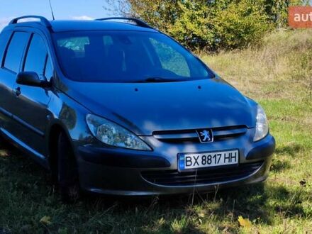 Сірий Пежо 307, об'ємом двигуна 1.6 л та пробігом 360 тис. км за 2998 $, фото 1 на Automoto.ua