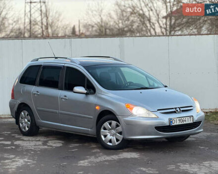 Серый Пежо 307, объемом двигателя 2 л и пробегом 208 тыс. км за 3250 $, фото 1 на Automoto.ua