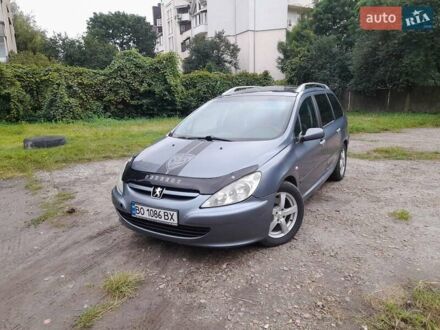 Сірий Пежо 307, об'ємом двигуна 2 л та пробігом 315 тис. км за 4000 $, фото 1 на Automoto.ua