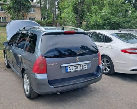 Сірий Пежо 307, об'ємом двигуна 2 л та пробігом 360 тис. км за 3600 $, фото 1 на Automoto.ua