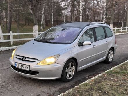 Серый Пежо 307, объемом двигателя 2 л и пробегом 307 тыс. км за 2700 $, фото 1 на Automoto.ua