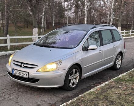 Серый Пежо 307, объемом двигателя 2 л и пробегом 307 тыс. км за 2700 $, фото 1 на Automoto.ua