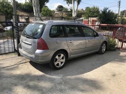 Сірий Пежо 307, об'ємом двигуна 1.6 л та пробігом 200 тис. км за 3000 $, фото 1 на Automoto.ua